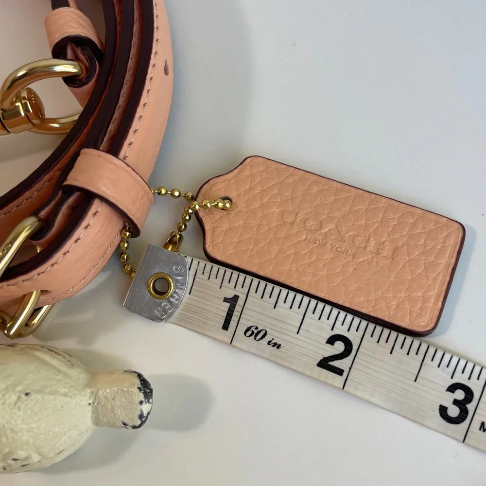 COACH Leather Replacement Strap And Hangtag